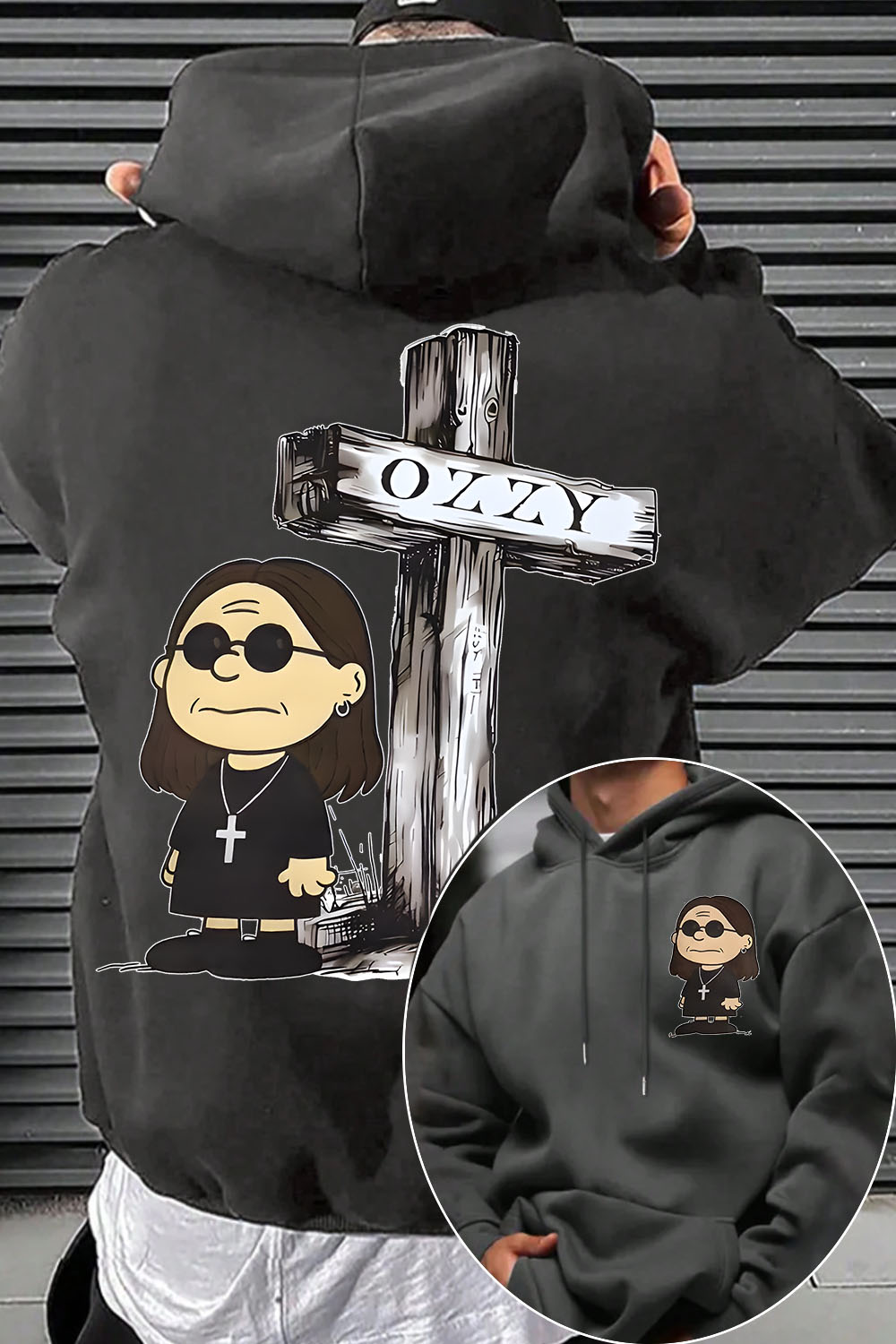 Ozzy and Charlie Brown Hoodie